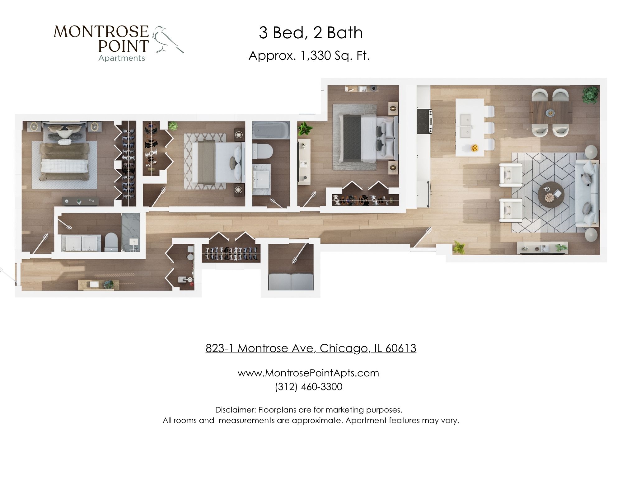 823 West Montrose Avenue - 1